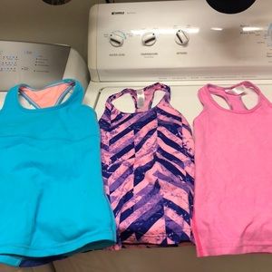 Lululemon Ivivva EUC gorg size 7 girls racer tank